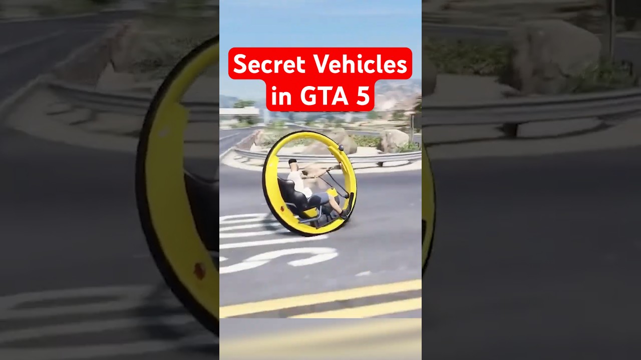 Secret Vehicles in GTA 5 That You Didn't Know Existed!
