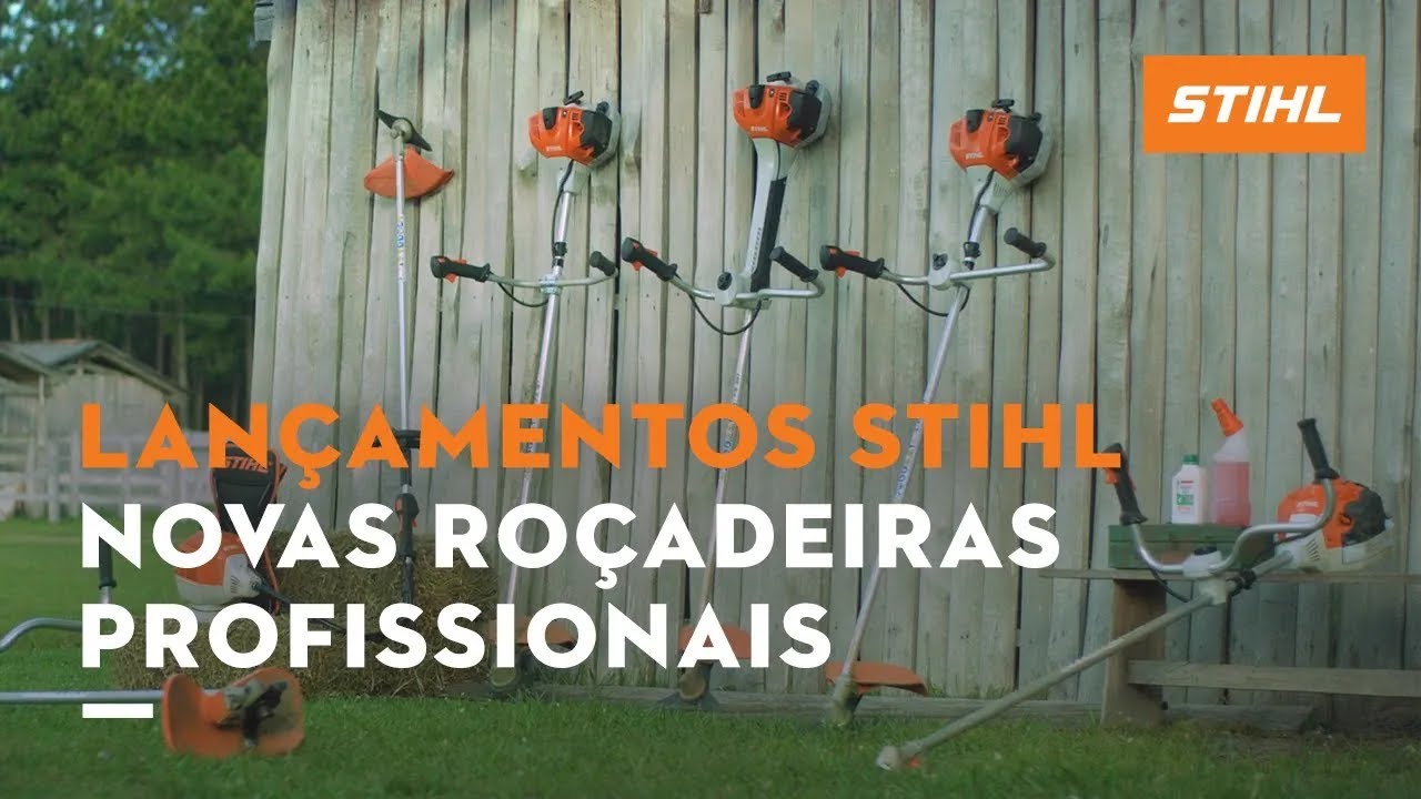 Novas roçadeiras profissionais STIHL: FS 161, FS 221, FS 291, FS 351, FS 460 E FR 410