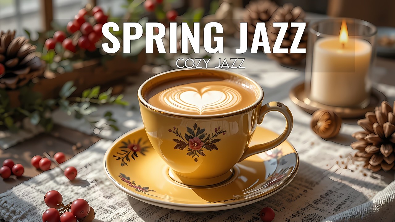 Cozy Springtime Bossa Nova Jazz ~ Relaxing Coffee Shop Music for a Relaxed Atmosphere