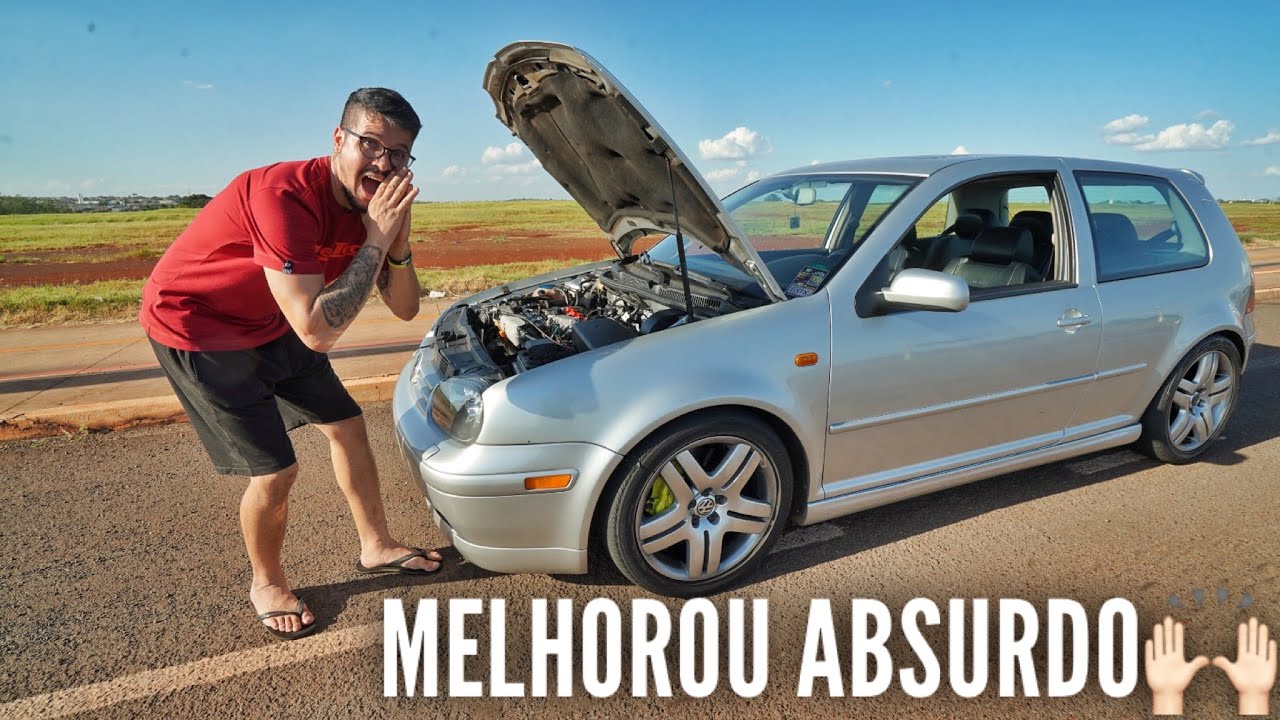 O QUE FIZ NO GTI MK4 MELHOROU ABSURDO *Agora sim esta um carro descente *