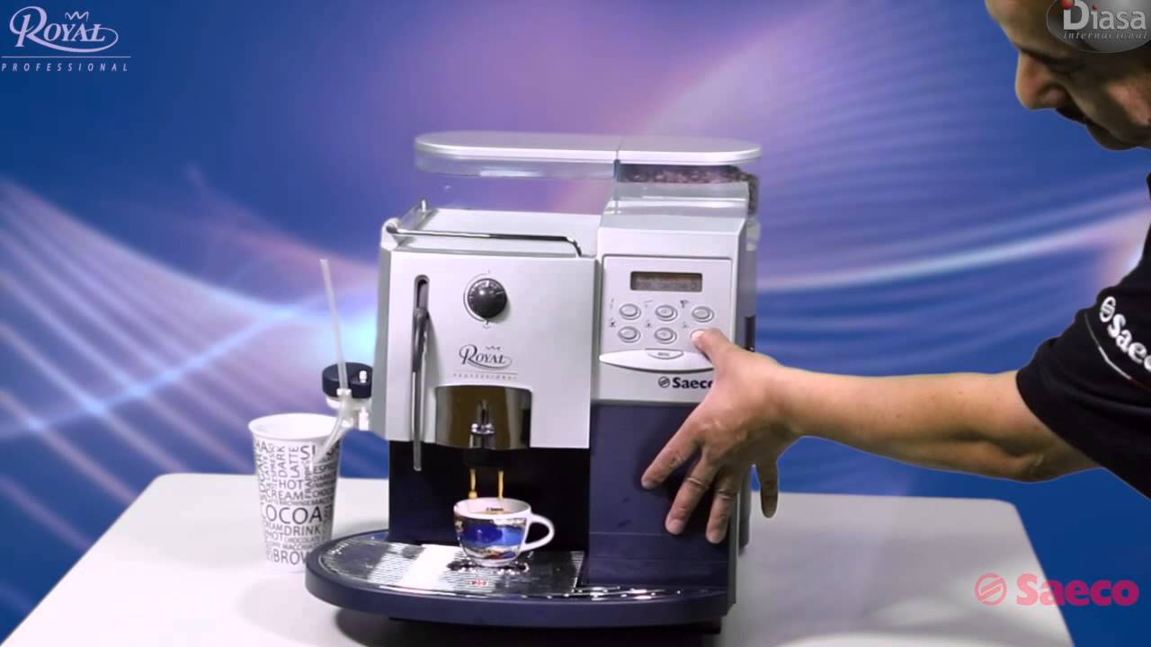 Cafetera Royal Professional Tutorial Saeco by Diasa Internacional