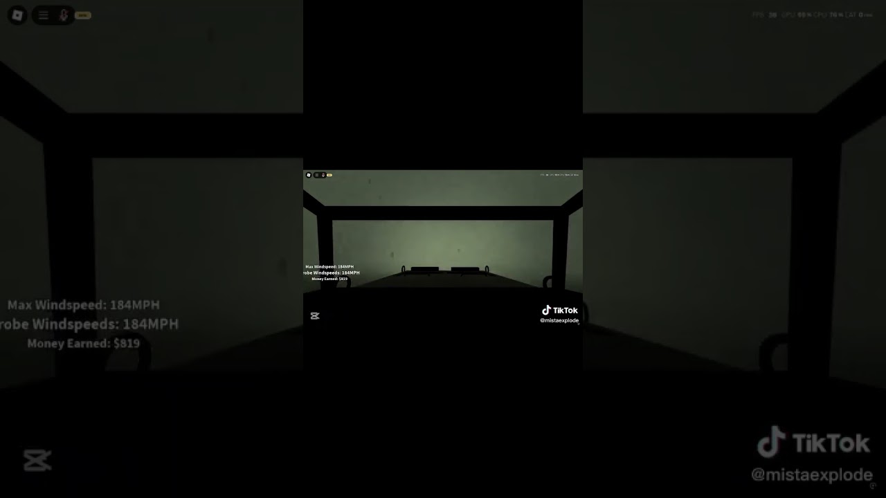Titus vs tornado in helicity | #edit #stormchasers #roblox #helicity
