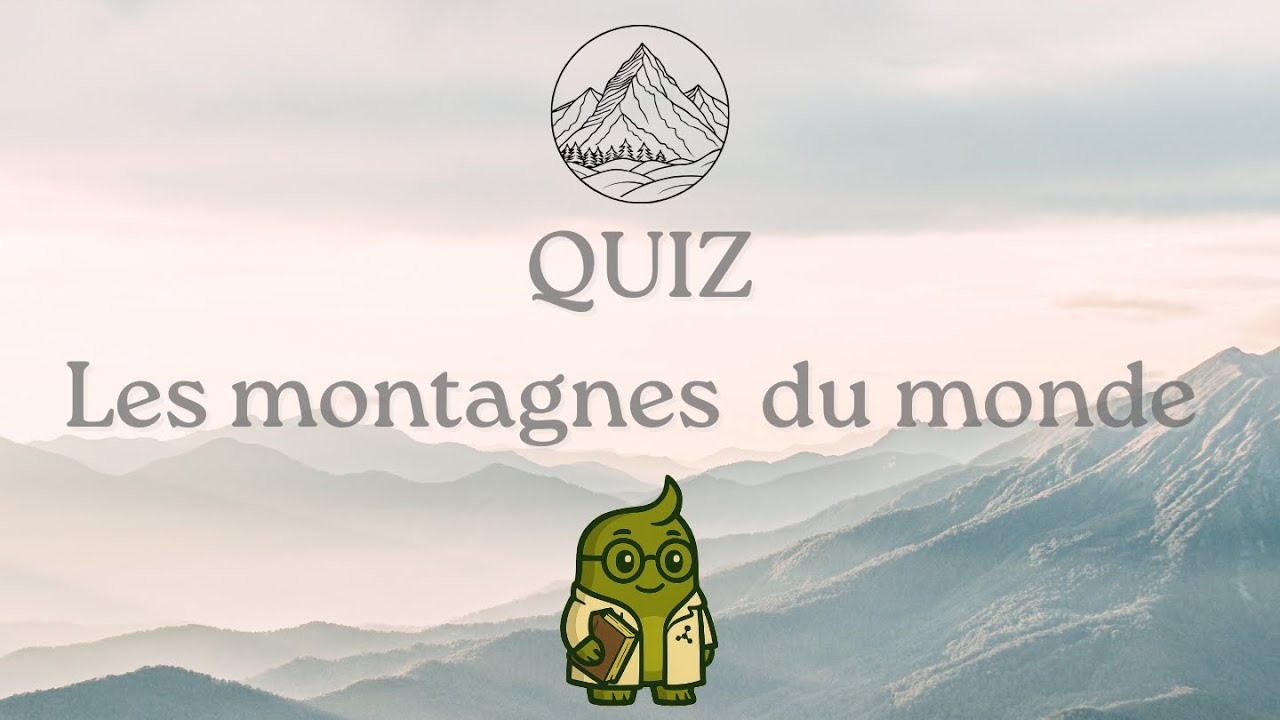 Quiz Géo - Les montagnes du monde (20 questions)