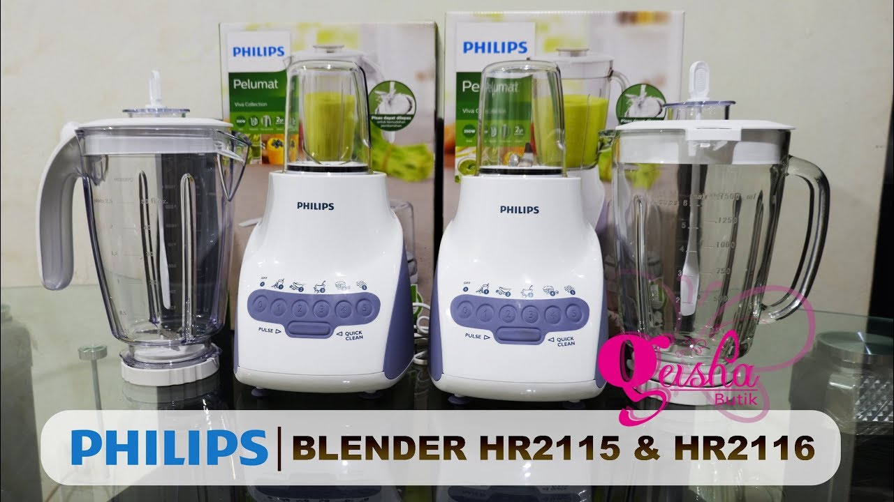 PHILIPS, Blender HR2115 dan HR2116 (Philips Indonesia)