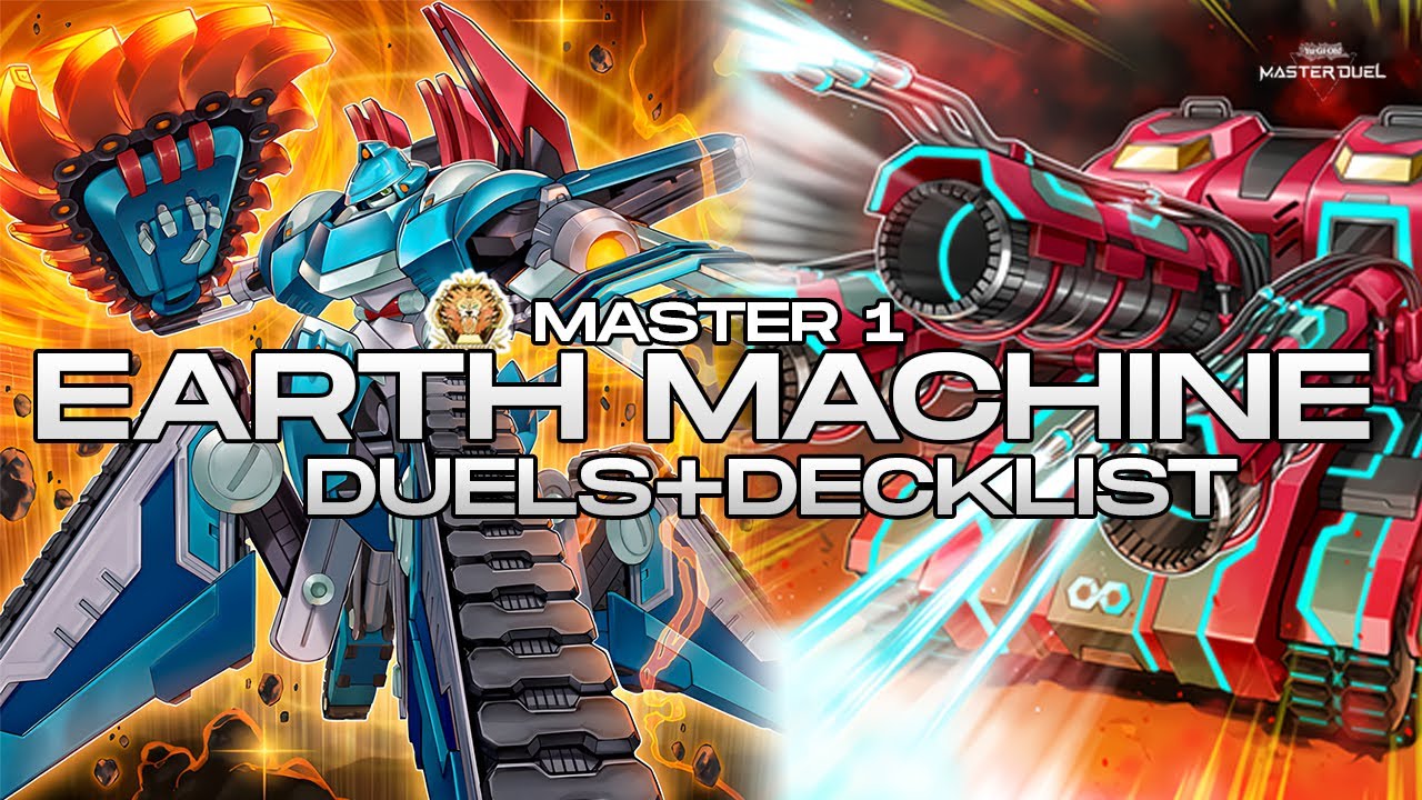 Master 1 Earth Machine Duels + Decklist | Yugioh Master Duel