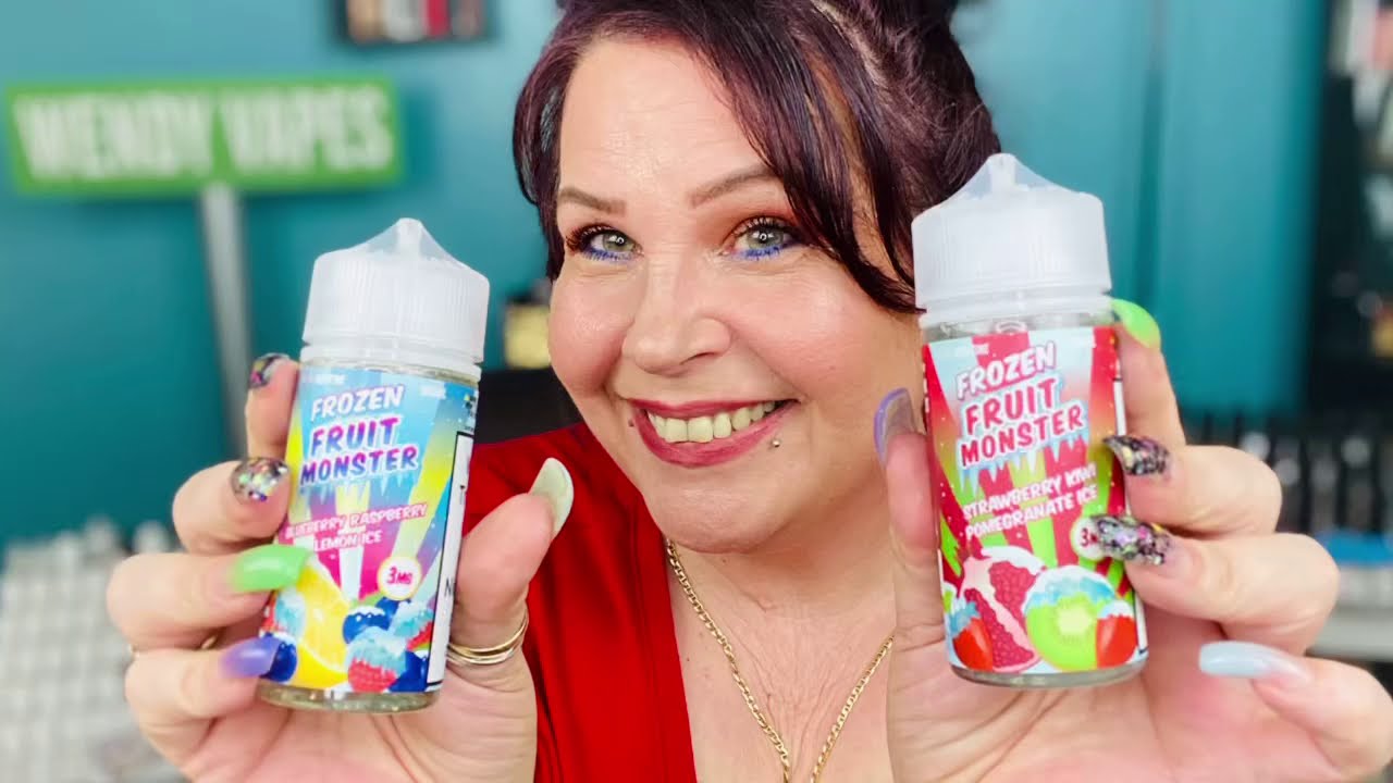 ELIQUID REVIEW | Frozen Fruit Monster Strawberry Kiwi Pomegranate & Blueberry Raspberry Lemonade