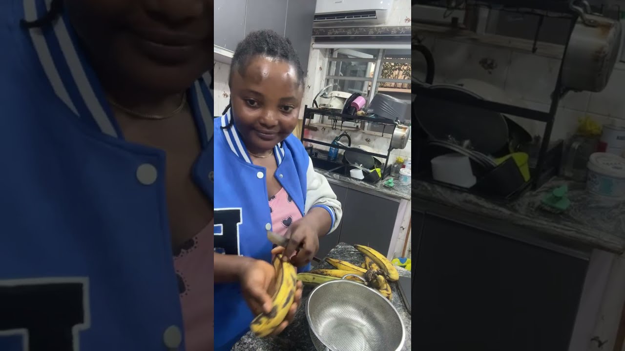 Make plantain with me family 