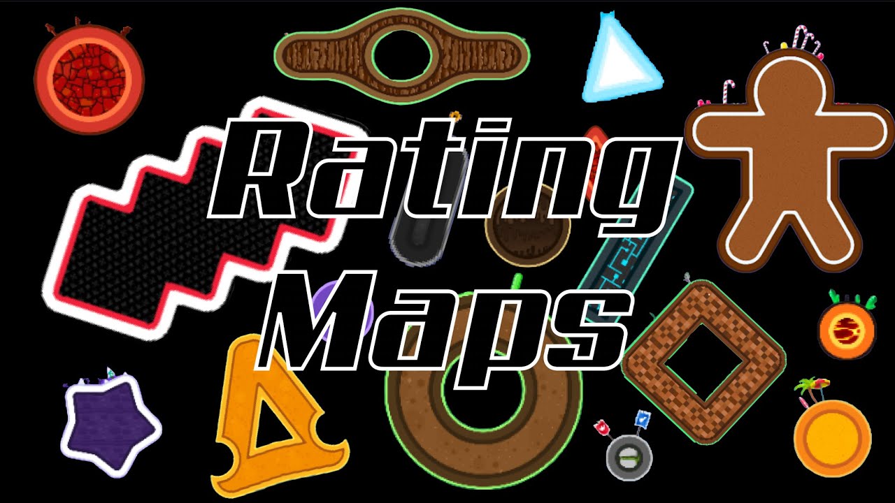 Rating Maps in RBR 2024 (Rocket Bot Royale)