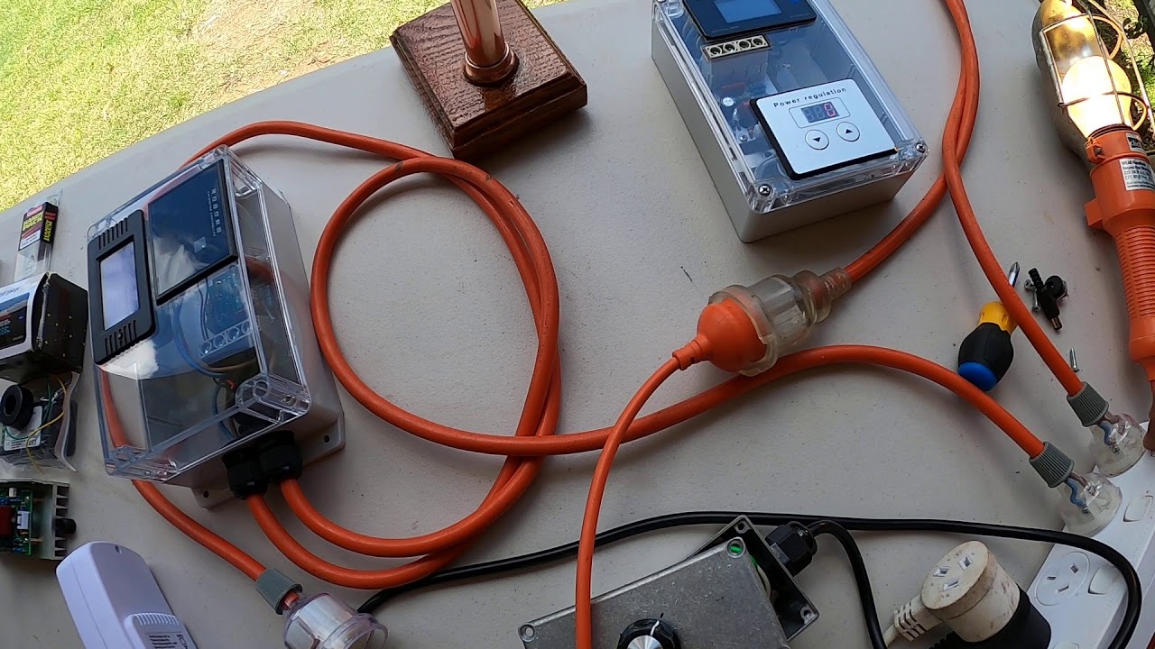 Scr motor controller to regulate your still elements.