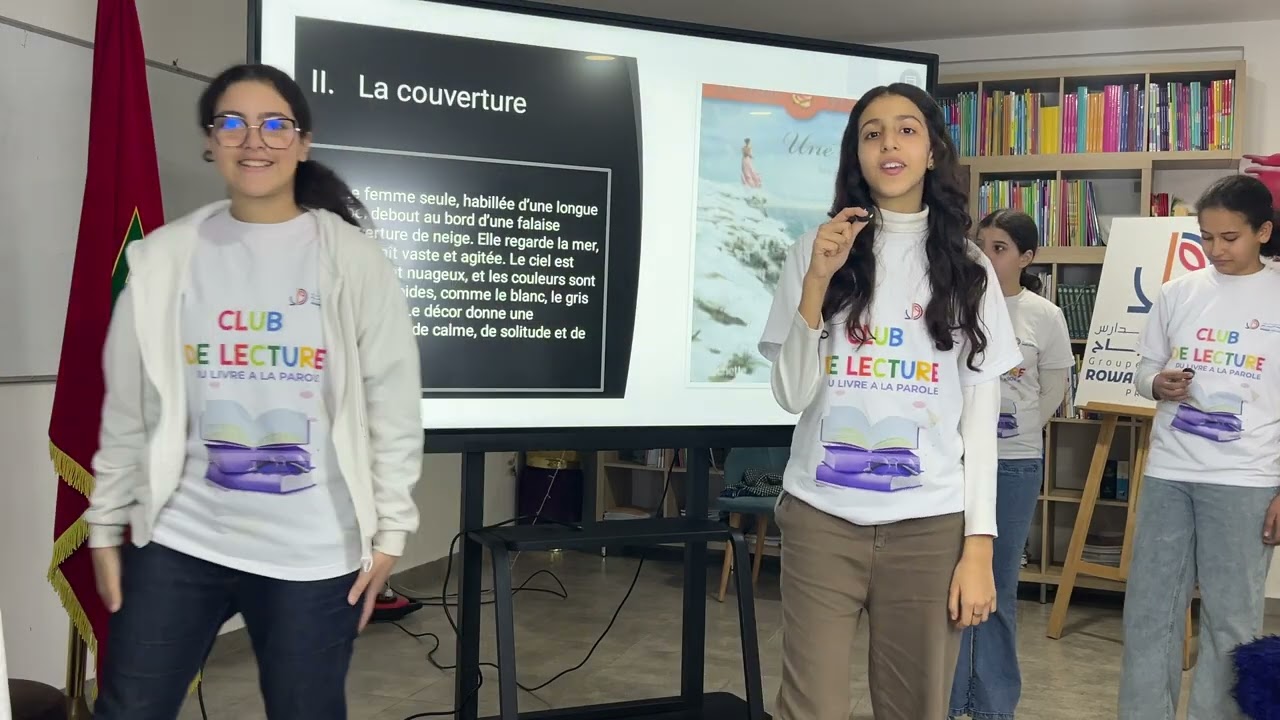Présentation des œuvres dans le cadre de la semaine de la lecture 2026