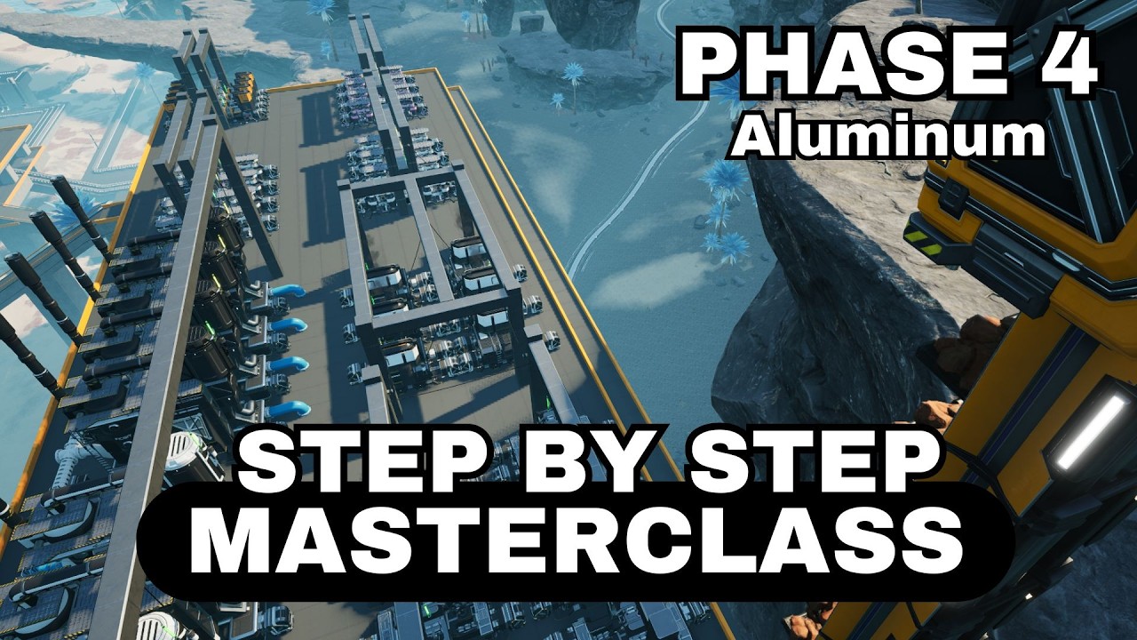 How to set up Aluminum| Satisfactory 1.0 Masterclass