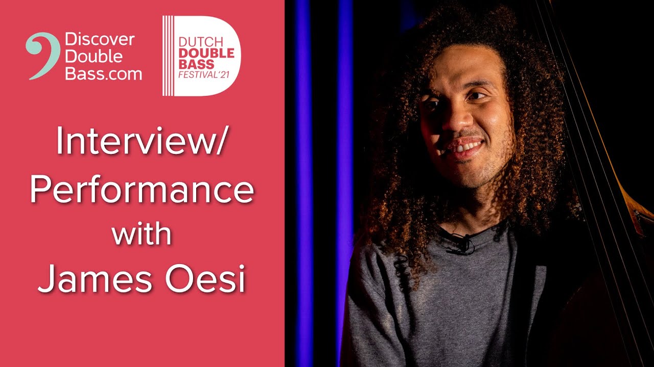 James Oesi - Interview & Solo Performance at the Dutch Double Bass Festival