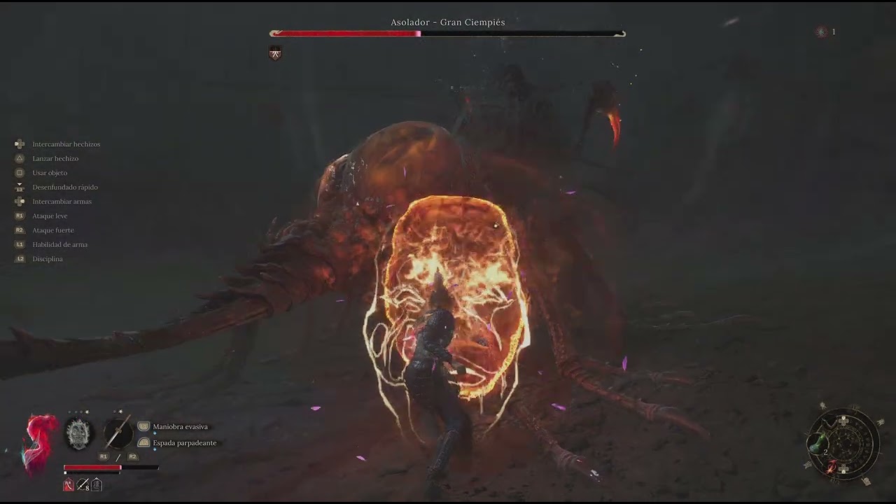 Boss Battle – Devouring Centipede