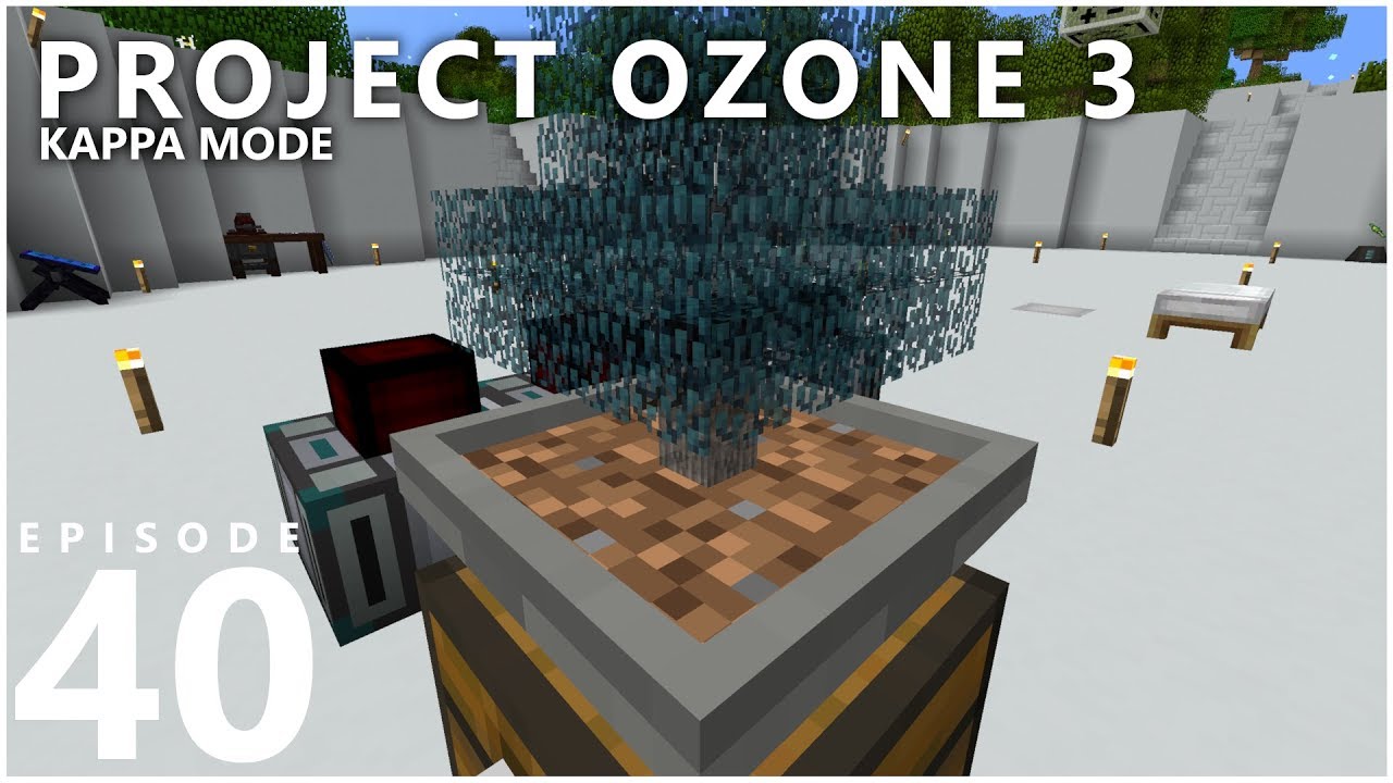 Project Ozone 3 Kappa Mode - SPECTRE ECTOPLASM TREE [E40] (Modded Minecraft Sky Block)