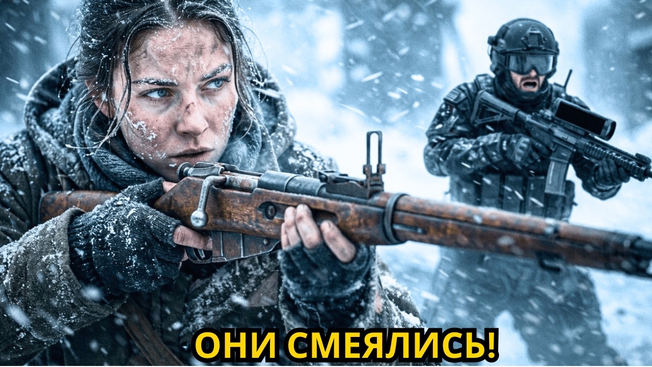 Элитный отряд смеялся над её старой винтовкой    Пока их тепловизоры не отключились