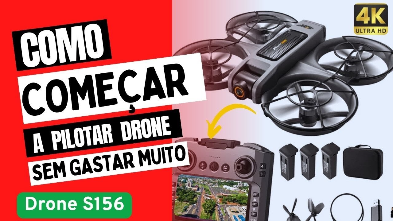 DRONE  S156 CLONE DO DJI AVATA 2 VALE A PENA ?? [testei em Ribeirão Preto SP]
