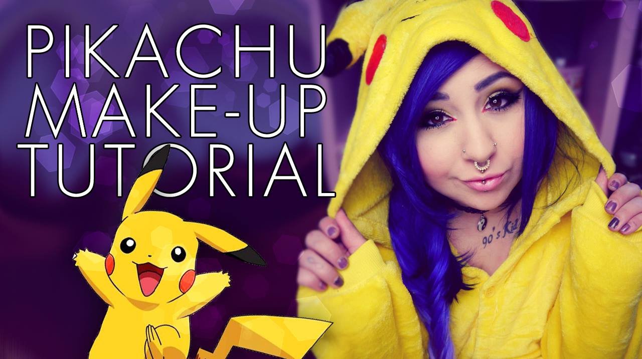 PIKACHU MAKEUP TUTORIAL | Verena Schizophrenia ♥