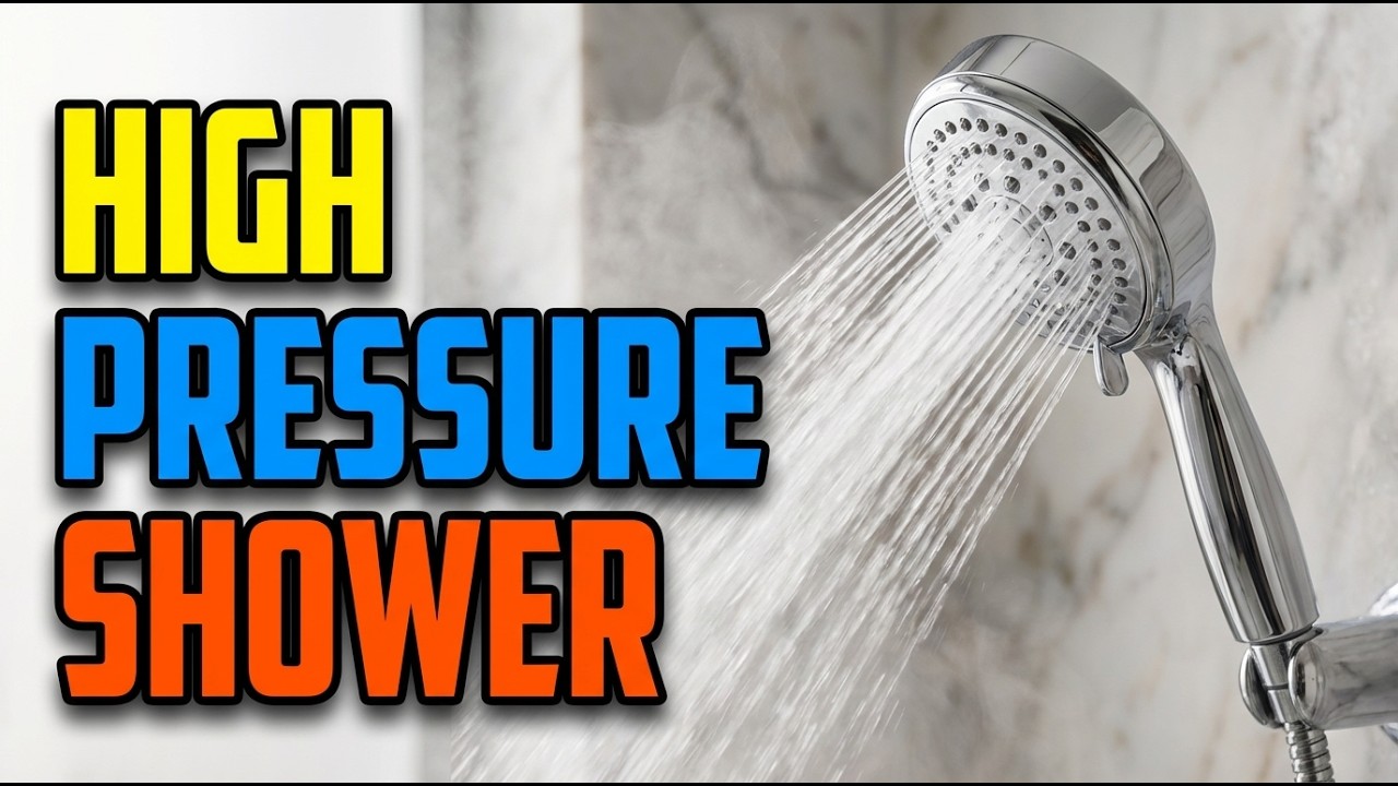 TOP 5 Best High Pressure Handheld Shower Heads 2026