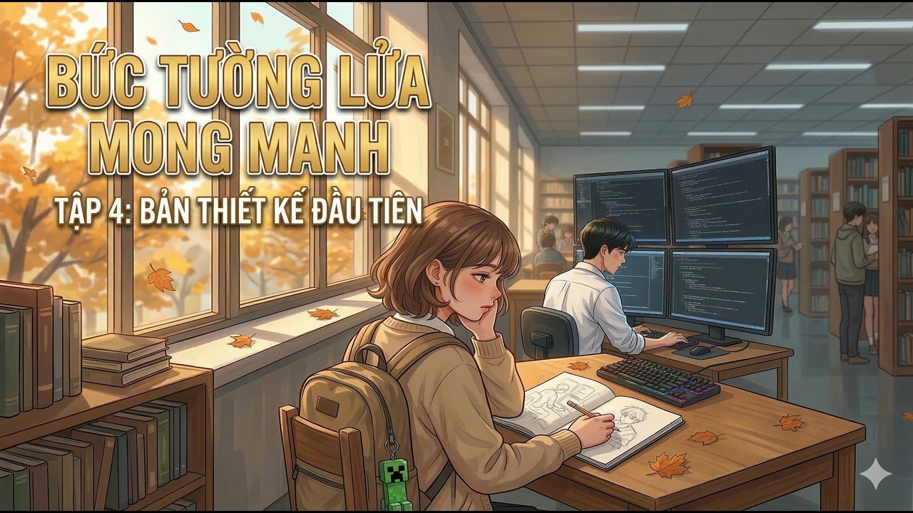 🎧 Truyện Audio Bức Tường Lửa Mong Manh   TẬP 4 BẢN THIẾT KẾ ĐẦU TIÊN