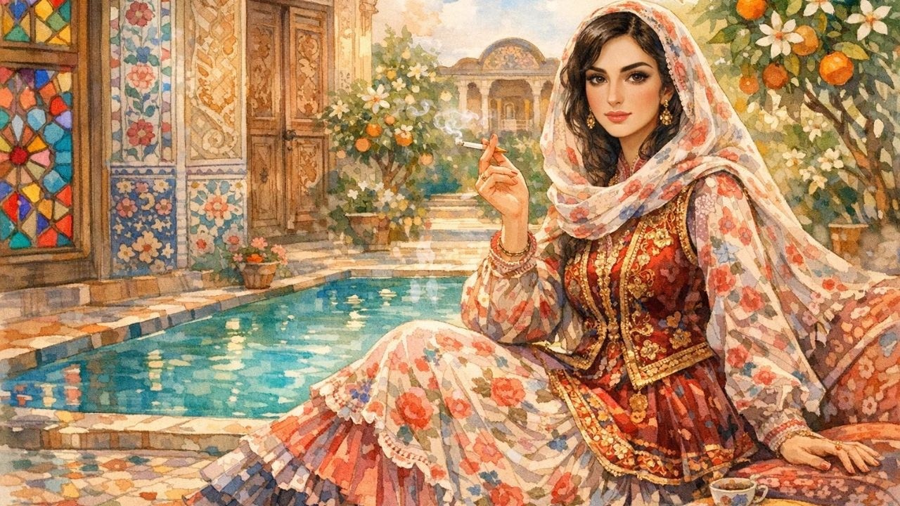 Persian Traditional Music – Ney, Setar & Daf Live Performance | IRAN - Shiraz