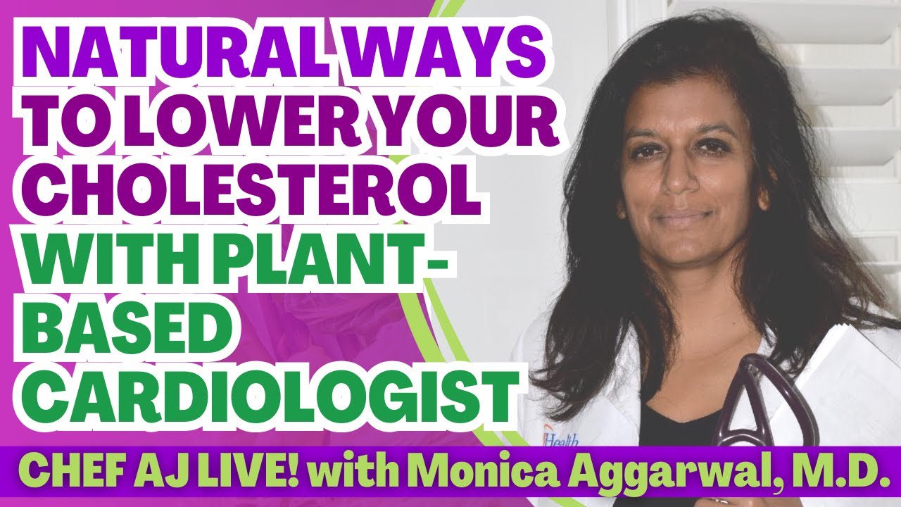 Natural Ways To Lower Your Cholesterol with Plant-Based Cardiologist Monica Aggarwal, MD