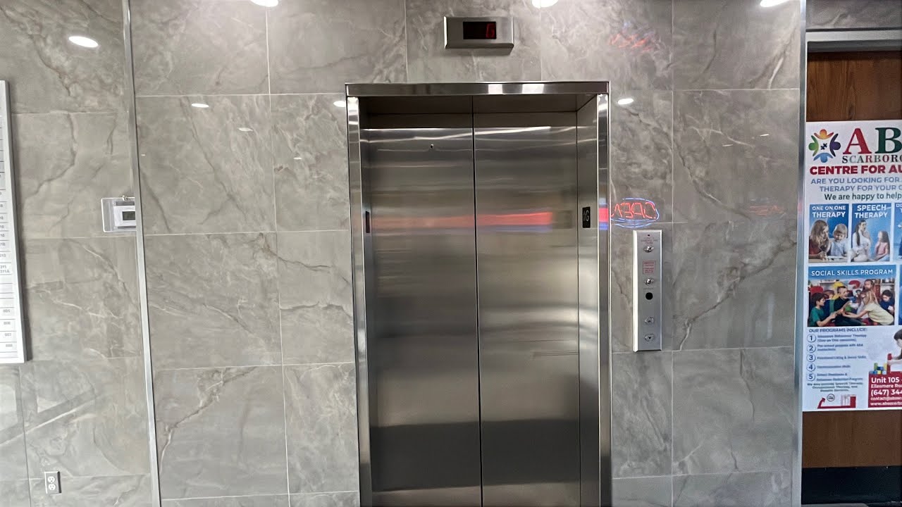 Modernized Otis Elevator in an Office Building in Scarborough Toronto 10/28/2025