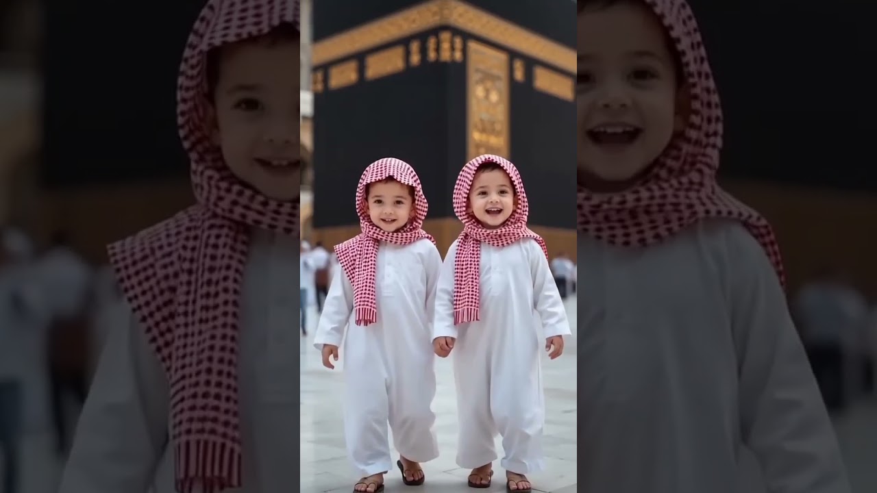 two brother in a mosque.   #allah #allahuakbar #islam #islamicvideo #dua #eidmubarak #callingtoallah