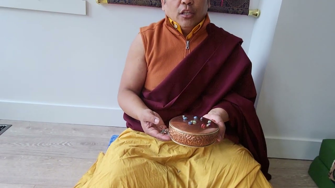 How to offer the Short Mandala (practice along)-Lama Pasang Palyul USA in Montreal 喇嘛帕桑在蒙特利尔 短板供曼达盘