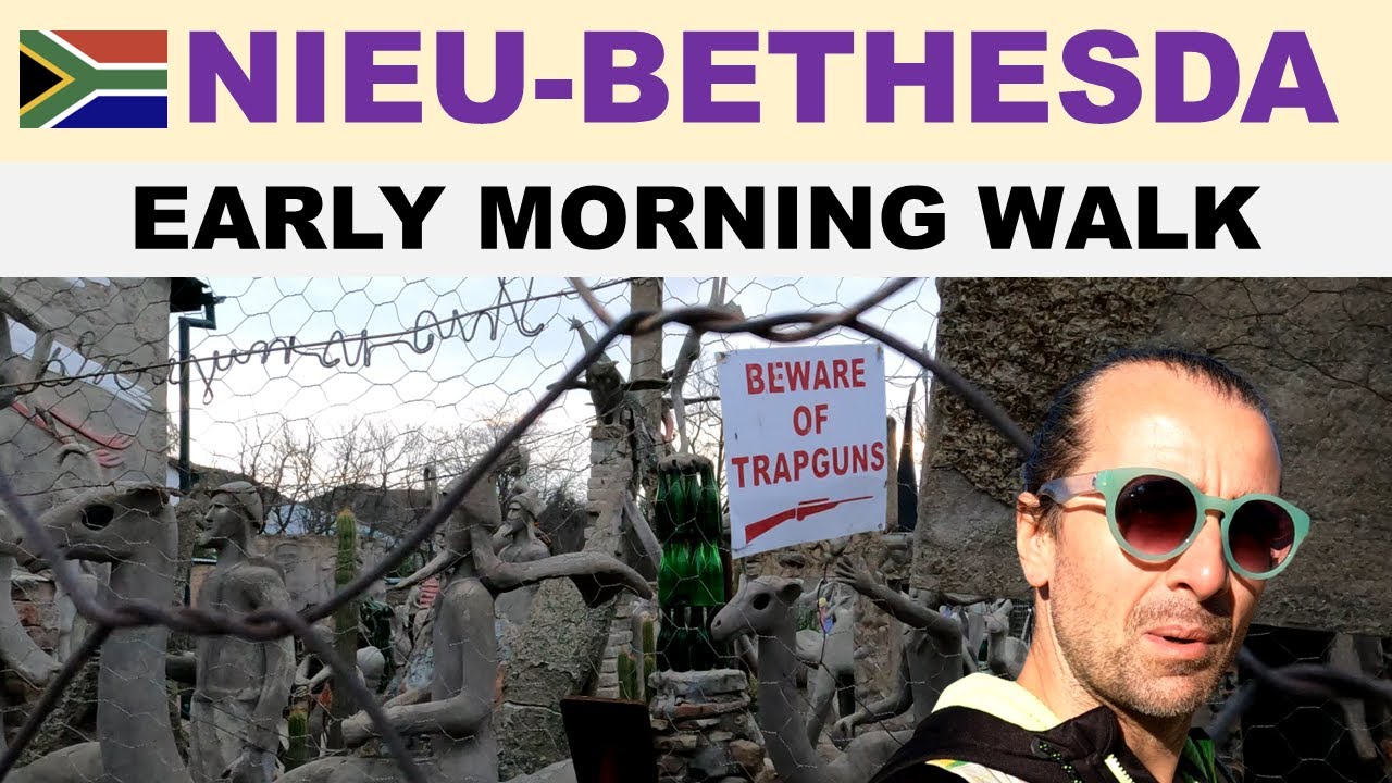 A silent walking tour of NIEU-BETHESDA, South Africa - 2023 ASMR