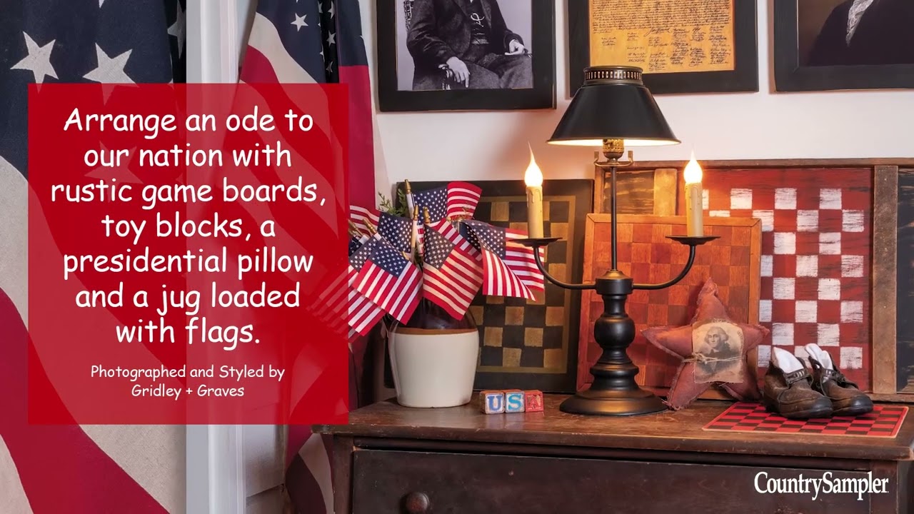 8 Casual Display Ideas to Try This Summer | A Country Sampler Design Tutorial