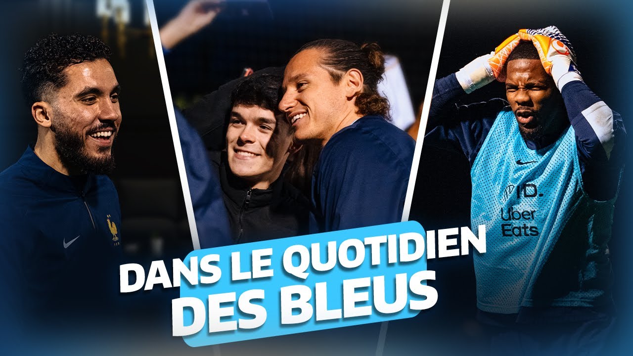 Un mardi AU PLUS PRÈS de l'Équipe de France !