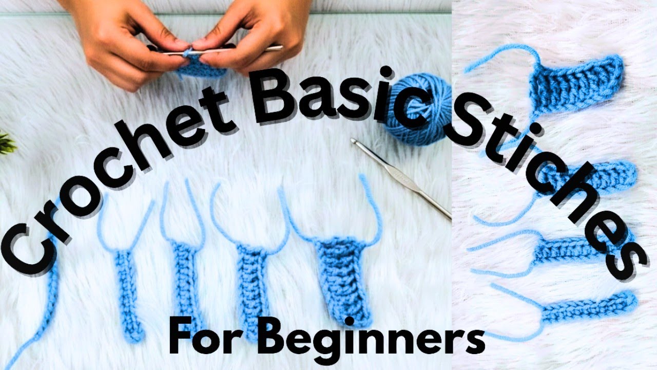 ആർക്കുo easy ആയി ക്രോഷേ പഠിക്കാം 🧶🧶How to Crochet for ABSOLUTE BEGINNERS -Basic crochet stitches 🧶🧶
