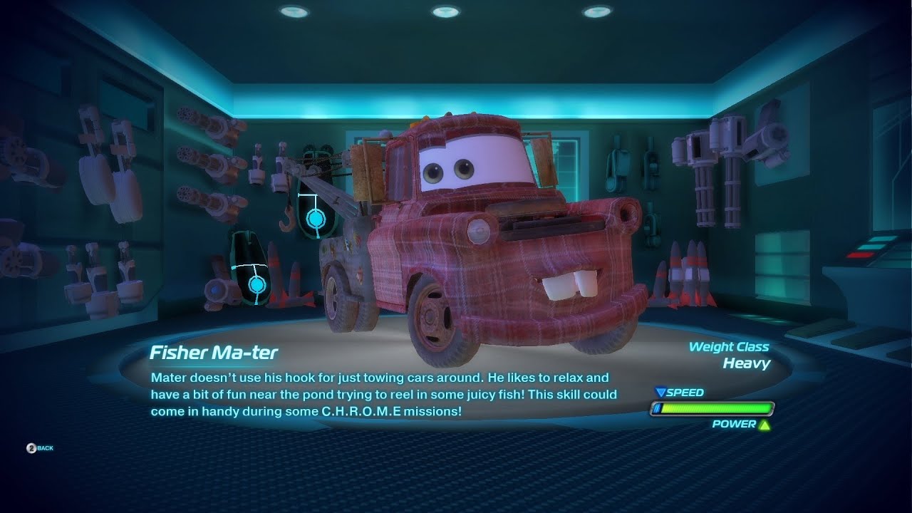 Cars 2 PC - Fisher Ma-ter Gameplay