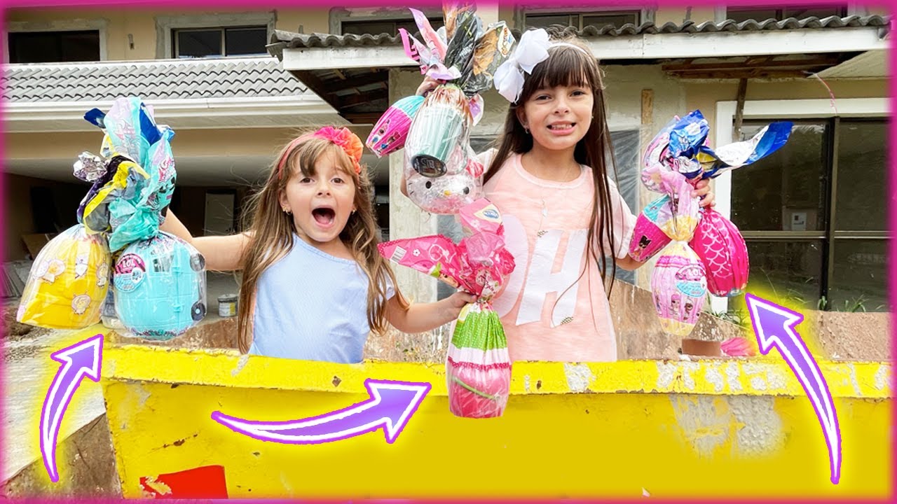 CAÇA AOS OVOS DE PÁSCOA NA CASA NOVA!! ❤️ JÉSSICA GODAR, LAURINHA E HELENA