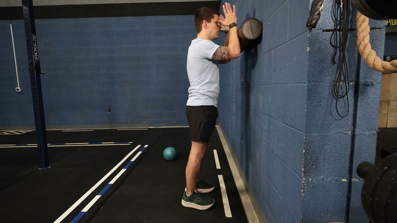 Foam Roll Wall Slide Breakdown | Scapular Control & Overhead Mobility