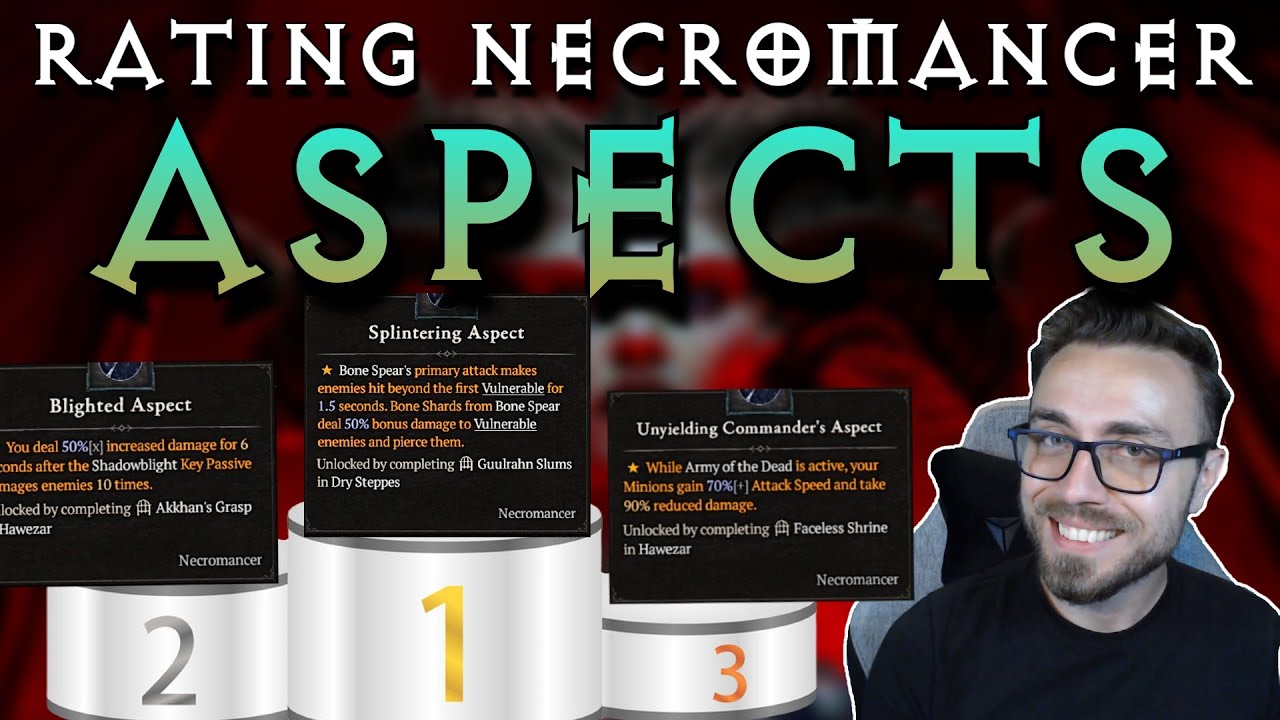 You Should PROBABLY Get These First! | Ranking EVERY Necromancer Codex of Power Aspect w/ Timestamps