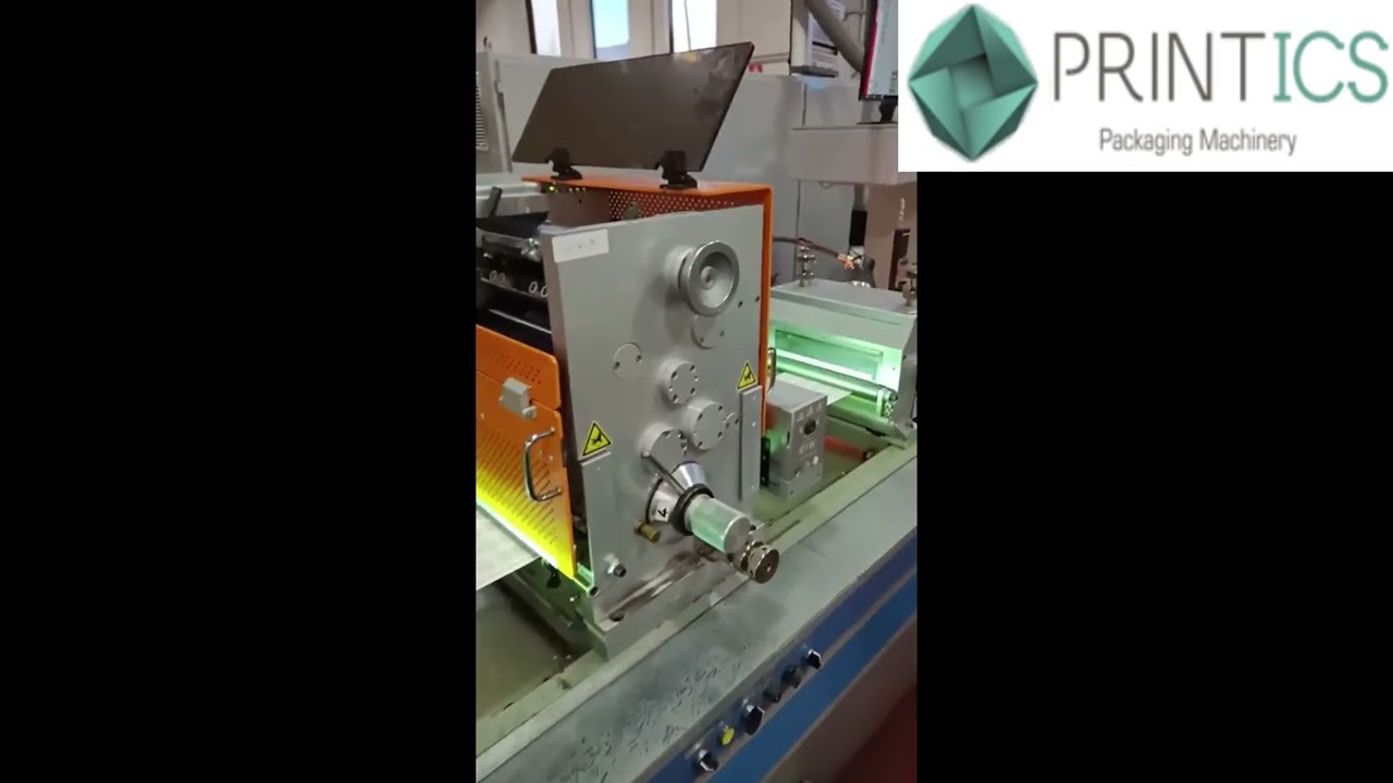 VIDEO PRINTICS U41760522 MIDA MD 280 COMPLETE MANUFACTURING LINE FOR LABELS WITH 4 COLORS