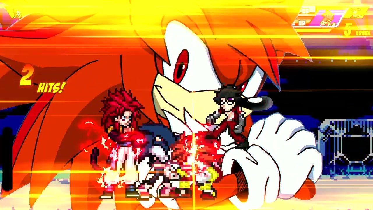 MUGEN Shadic DBS OP w Gogeta OP