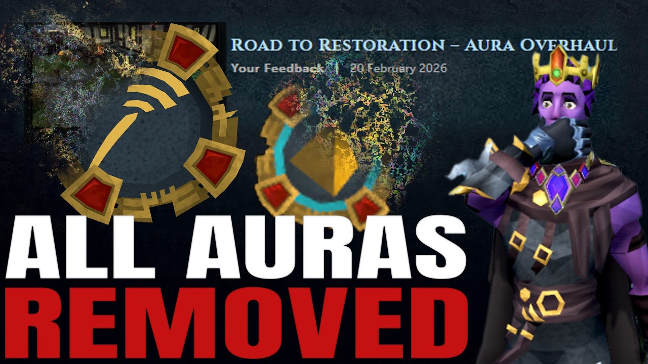 RuneScape is DELETING ALL AURAS!