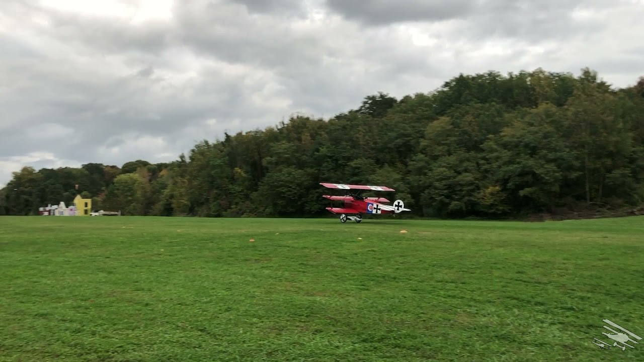 First Flight of the Fokker Dr. 1 Triplane Post-Restoration | Old Rhinebeck Aerodrome