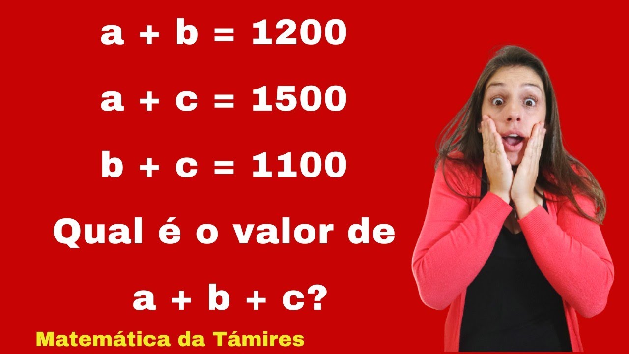💥66% ACERTARAM ESTA QUESTÃO 😎, VEM VER!!! @Matemática da Támires