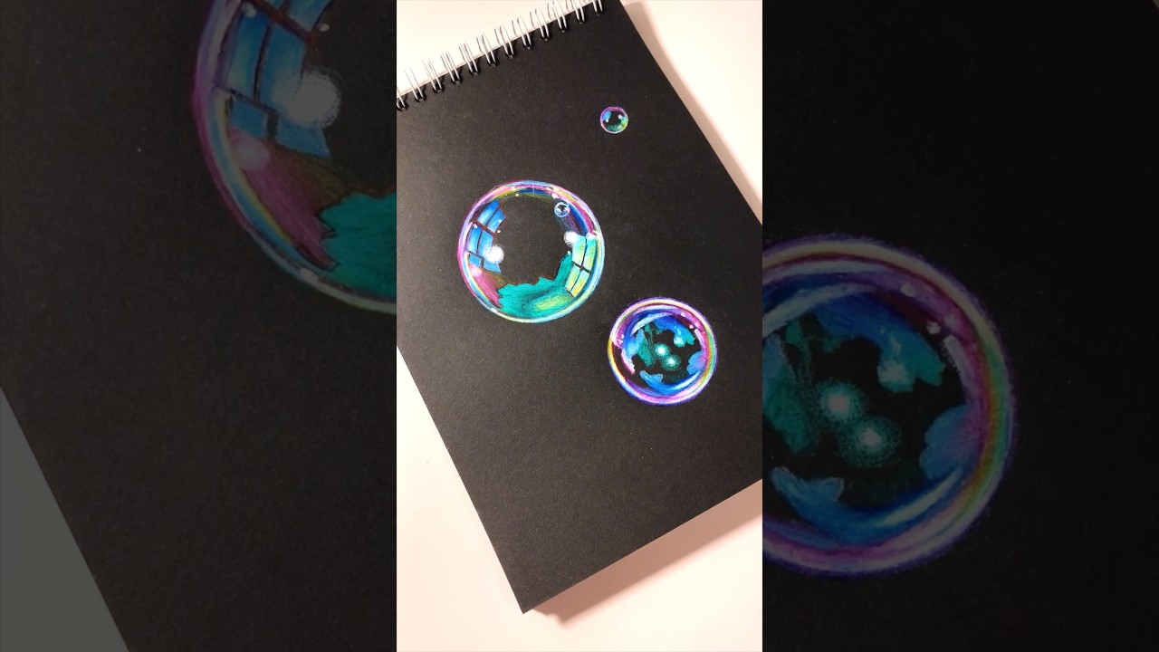 How to draw a soap bubble 🧼