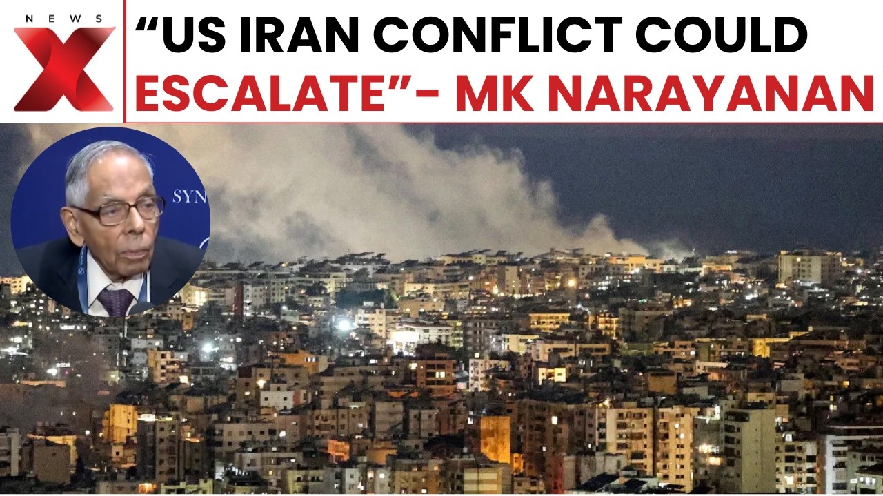 Ex-NSA Narayanan Warns US-Israel-Iran Conflict Could Be Long, Costly Globally | Latest News | NewsX