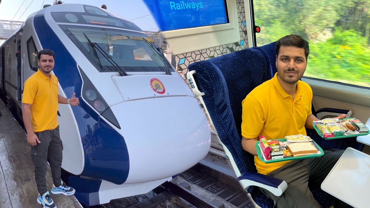 Visakhapatnam-Secunderabad Vande Bharat Express Train Journey Review With Food