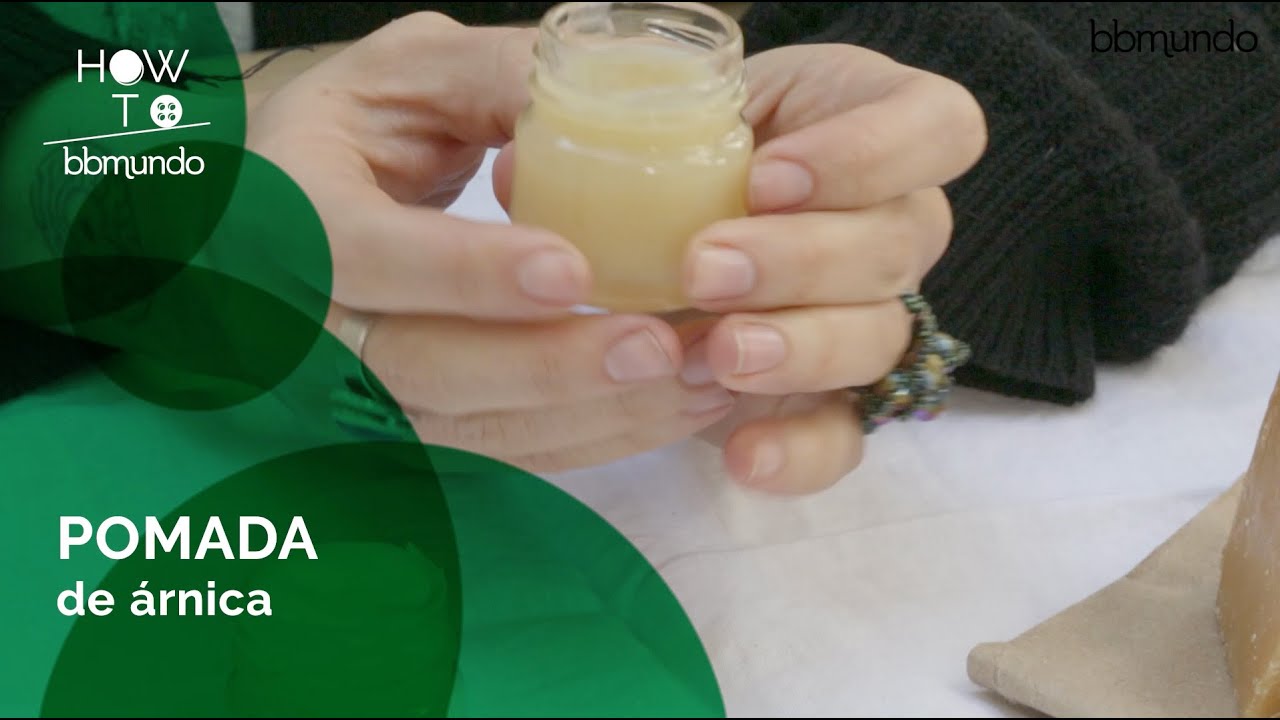 Cómo hacer POMADA de ÁRNICA casera para dolores en la espalda durante el embarazo