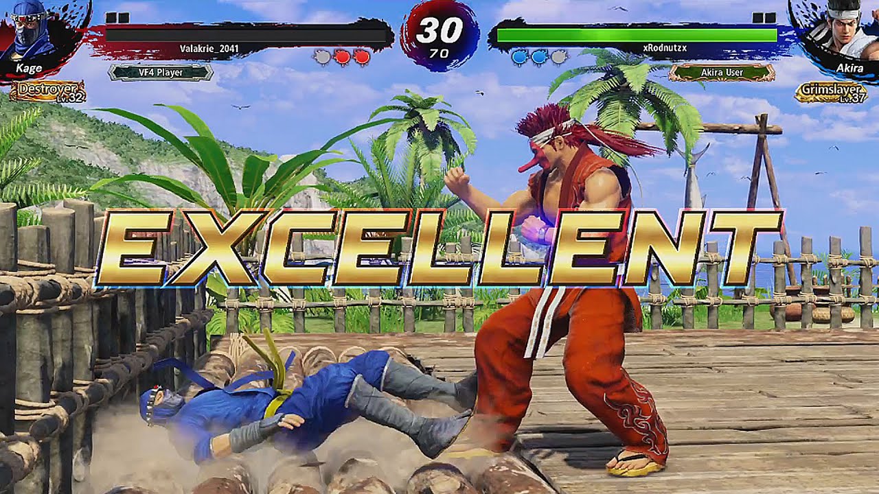 Getting DESTROYED by the Best Akira in North America (Virtua Fighter 5: Ultimate Showdown)