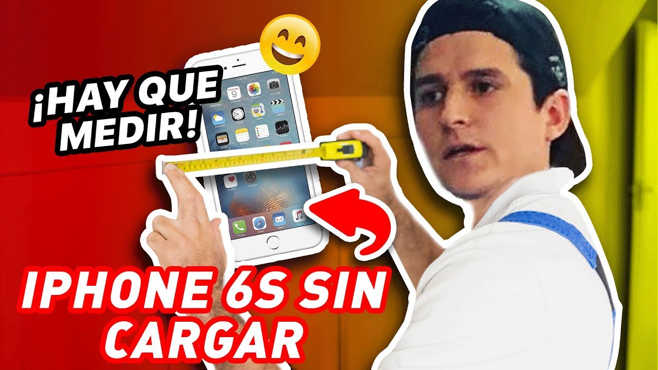 iPhone 6s no Carga  HAY QUE MEDIR!