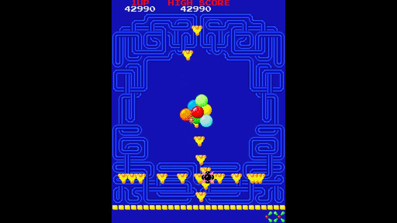 Arcade Game: Phozon (1983 Namco)