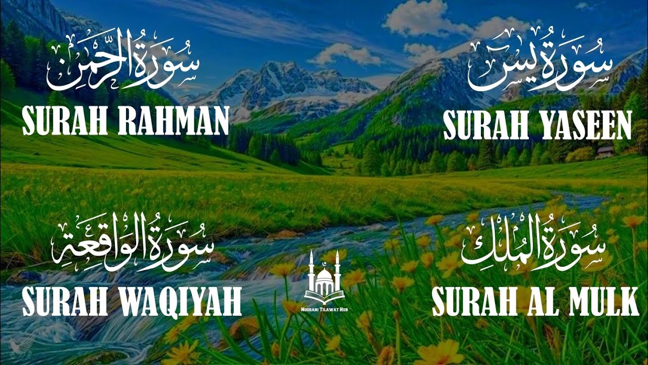 These 4 Surahs Will Change Your Life | Most Beautiful Voice NOORANI TILAWAT HUB