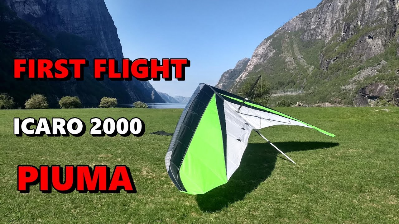 ICARO 2000 "PIUMA"  First flight  